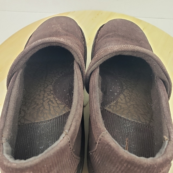 B.O.C. Corduroy Clog Shoes Women's Size 10M Brown Comfort Slip on Retro Boho - Picture 7 of 15